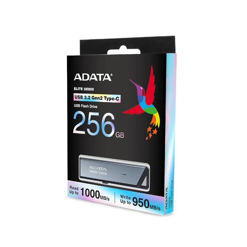 ADATA Pen USB ELITE UE800 256GB USB-C 3.2 Gen2 - Imagem de Detalhe 1