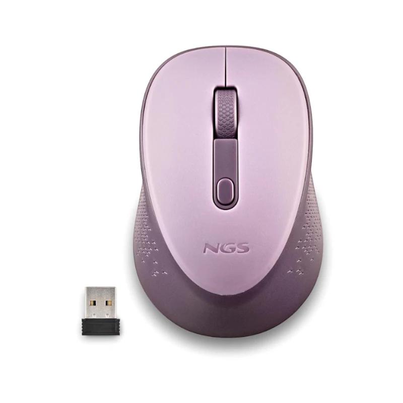 NGS RATON INALÂMBRICO 800/1600DPI Lila - Imagem de Detalhe 1