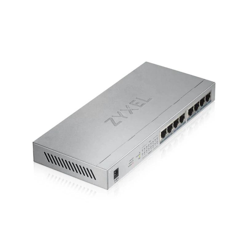 Zyxel GS1008-HP Switch 8xGb PoE+ 60W de secretária - Imagem de Detalhe 3