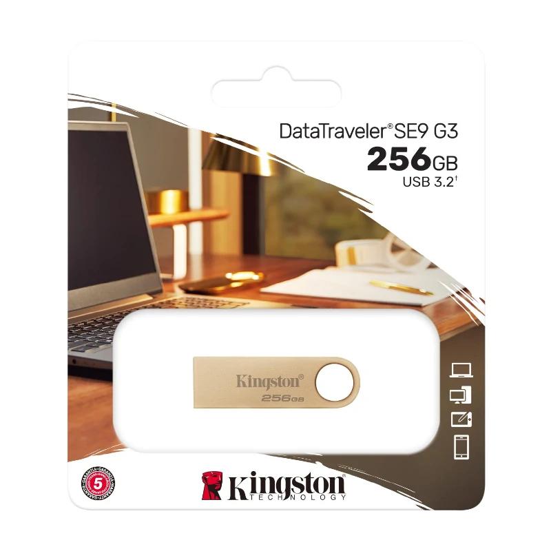 Kingston DataTraveler SE9 G3 256GB USB 3.2 Gen1 - Imagem de Detalhe 2