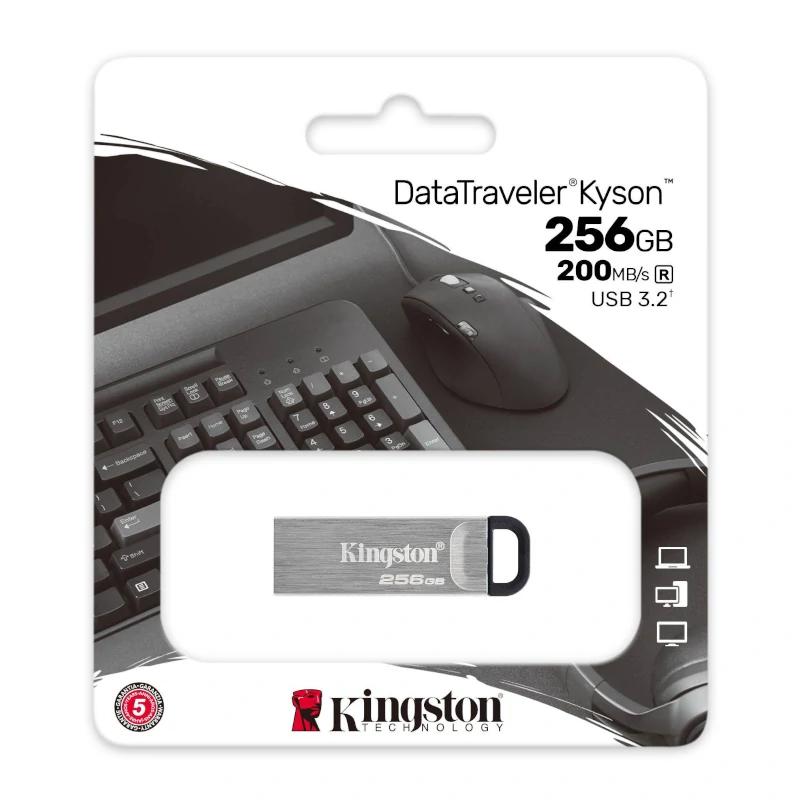 Kingston DataTraveler DTKN 512GB USB 3.2 Gen1 Plat - Imagem de Detalhe 2
