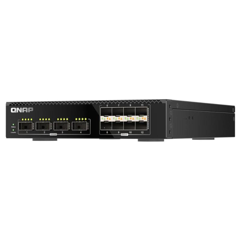 QNAP QSW-M7308R-4X Switch 4x100GbE 8x25GbE - Imagem de Detalhe 1