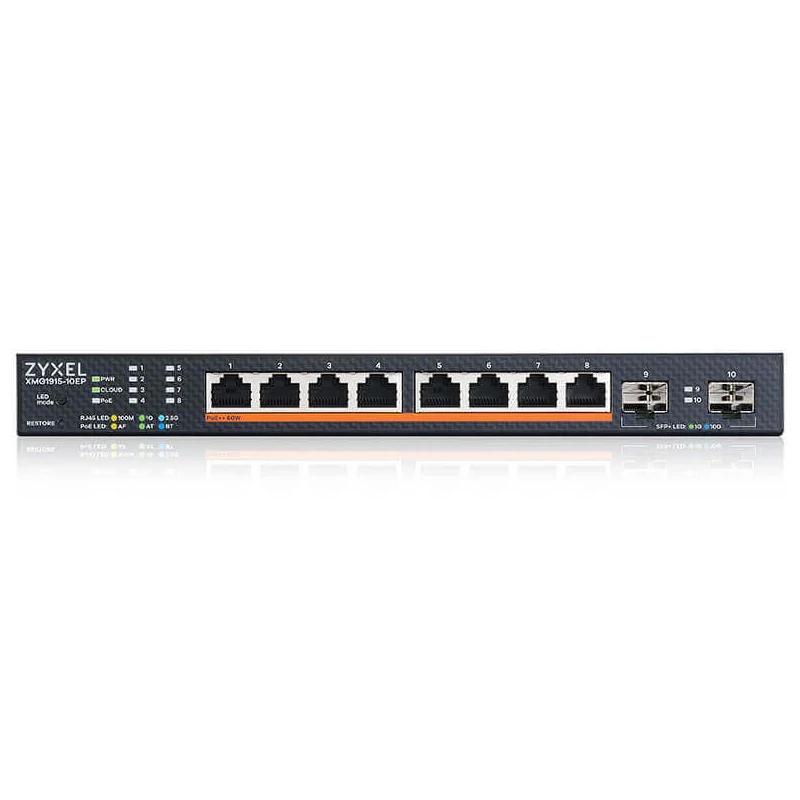 Zyxel XMG1915-10EP Switch PoE 8x2.5GbE 2xSFP+ - Imagem de Detalhe 2