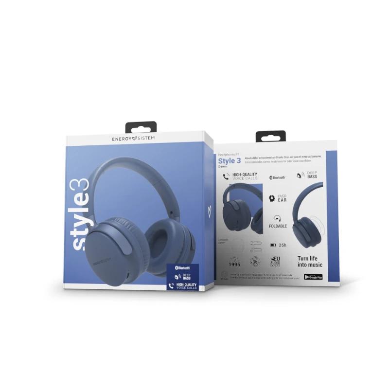 Energy Sistem Auriculares Style 3 Denim Bluetooth - Imagem de Detalhe 3