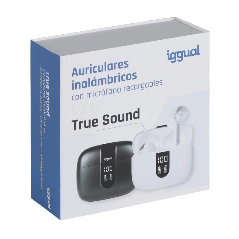 iggual Auriculares sem fios TWS Bluetooth negr - Imagem de Detalhe 3