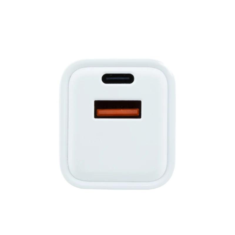 Coolbox Carregador Gan 20W USB-C/USB-A PAREDE - Imagem de Detalhe 1