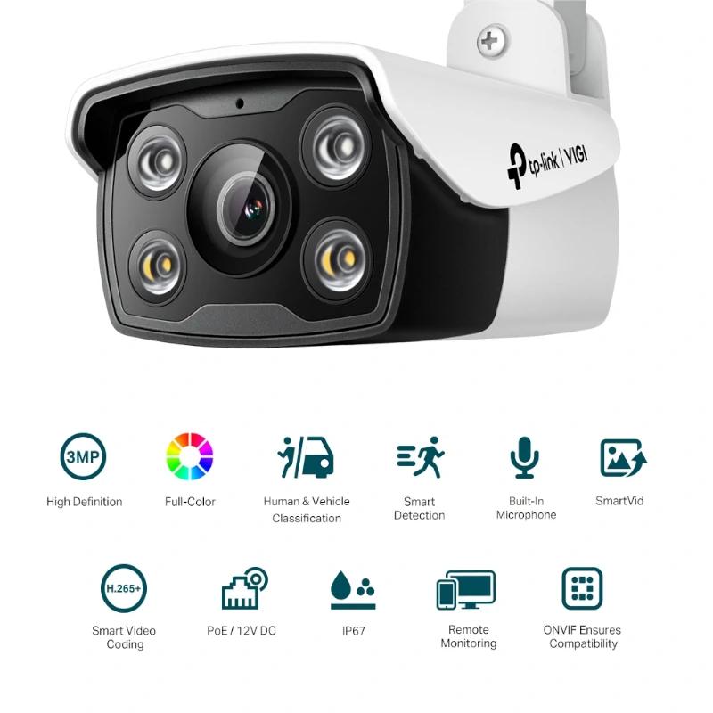 VIGI Câmara IP Bullet C330 3MP Plástico a Cores - Imagem de Detalhe 1