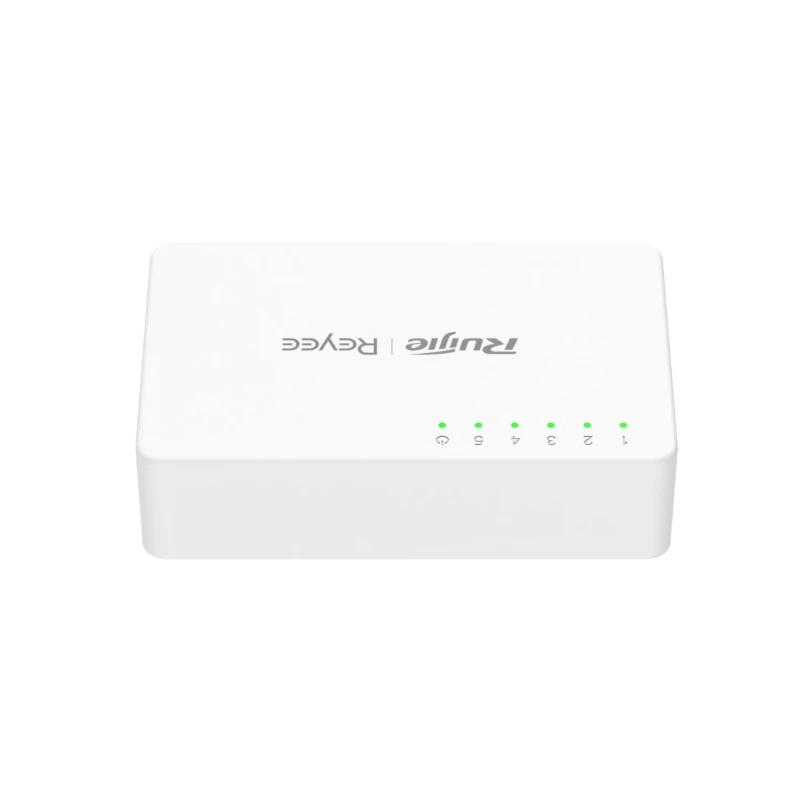 Reyee Switch Não Gerido 5xGb RJ45 Caixa Plástica - Imagem de Detalhe 2