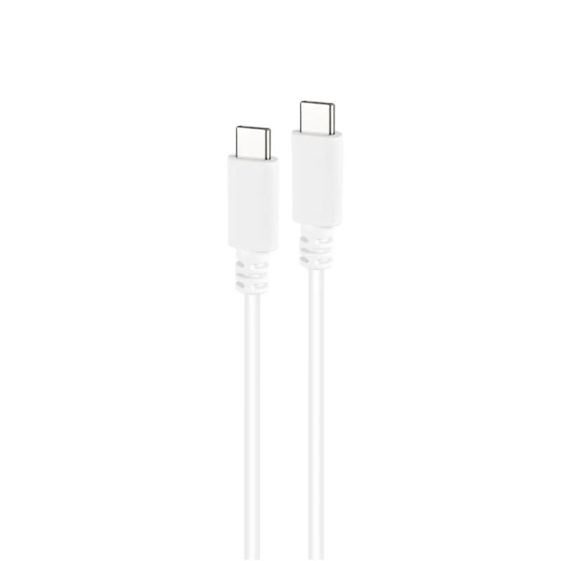 Nanocable Cabo USB2.0 3A USB-C/M-M 1 M Branco - Imagem de Detalhe 1