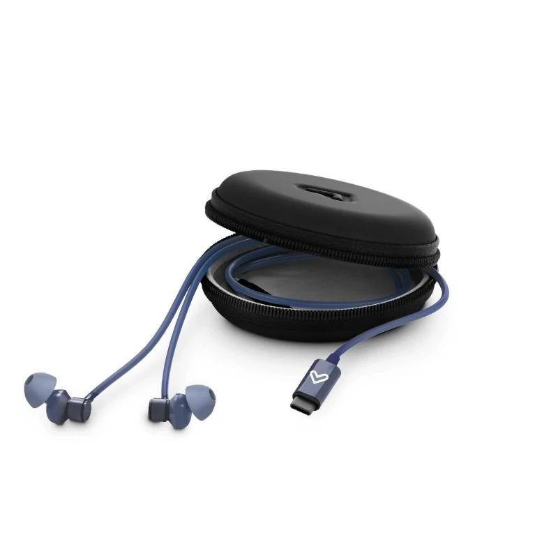Energy Sistem Auriculares Metallized Tipo C Azul Marinho - Imagem de Detalhe 3