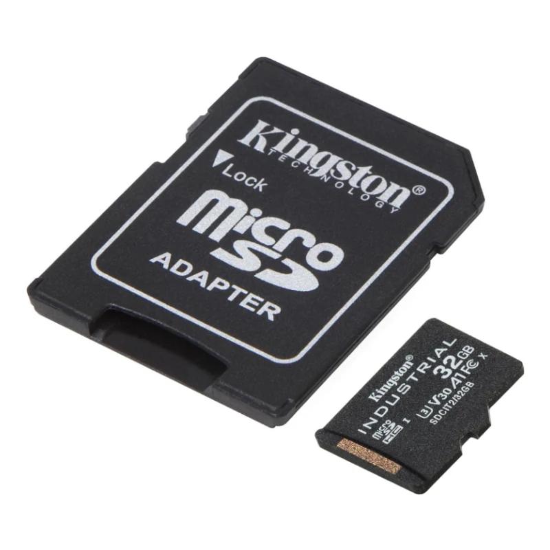 Kingston MicroSD Industrial 32Gb com adaptador - Imagem de Detalhe 2