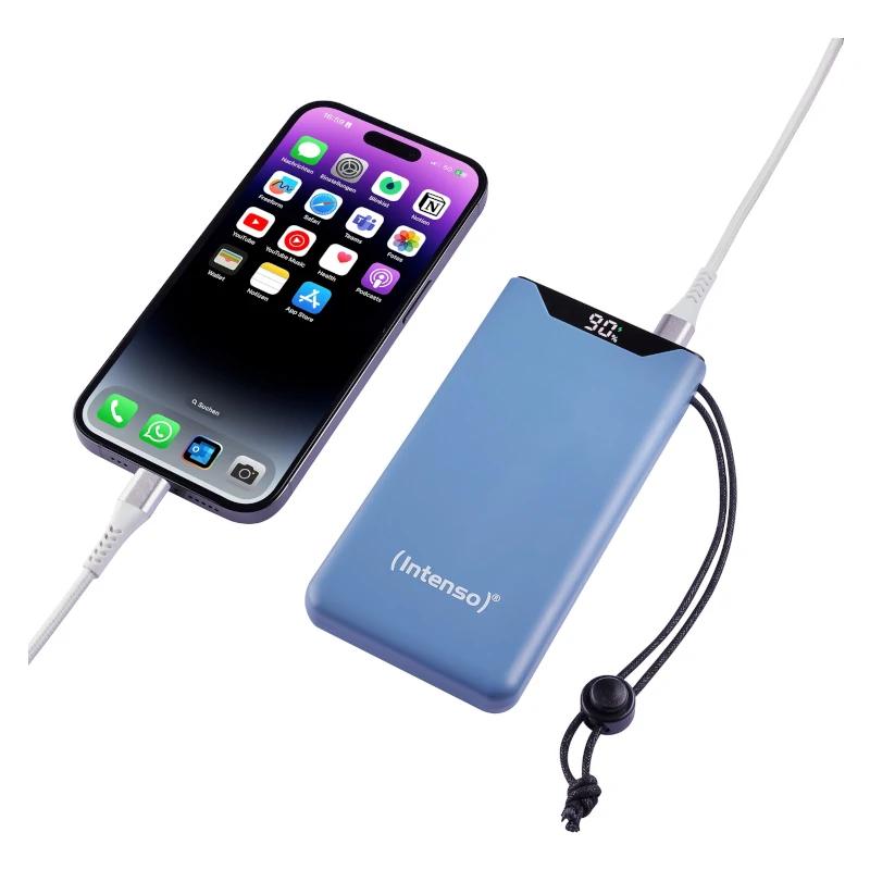 Intenso | PowerBank F10000 | 10000 mAh | Azul - Imagem de Detalhe 3