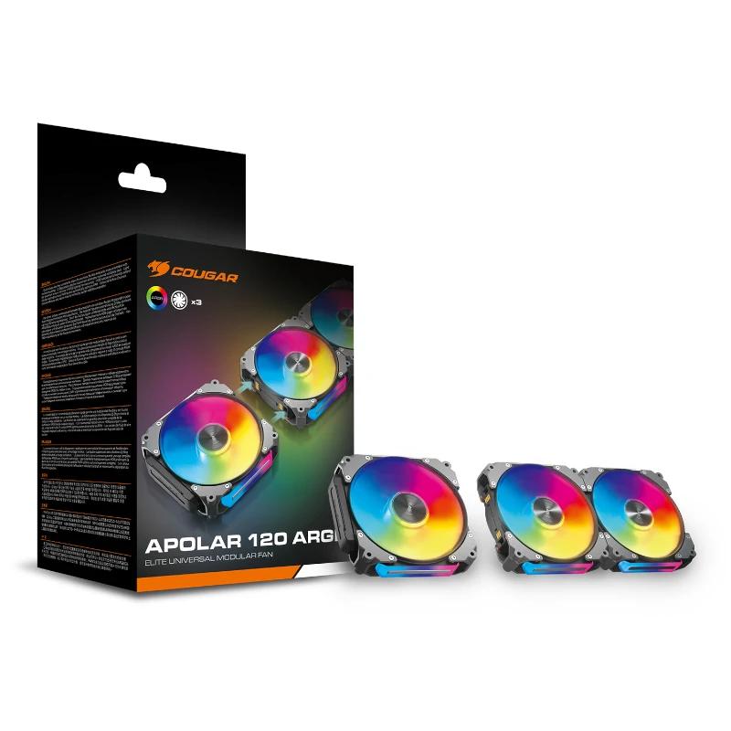 Cougar Vent. Modular Apolar 120 Argb (3pcs) - Imagem de Detalhe 3