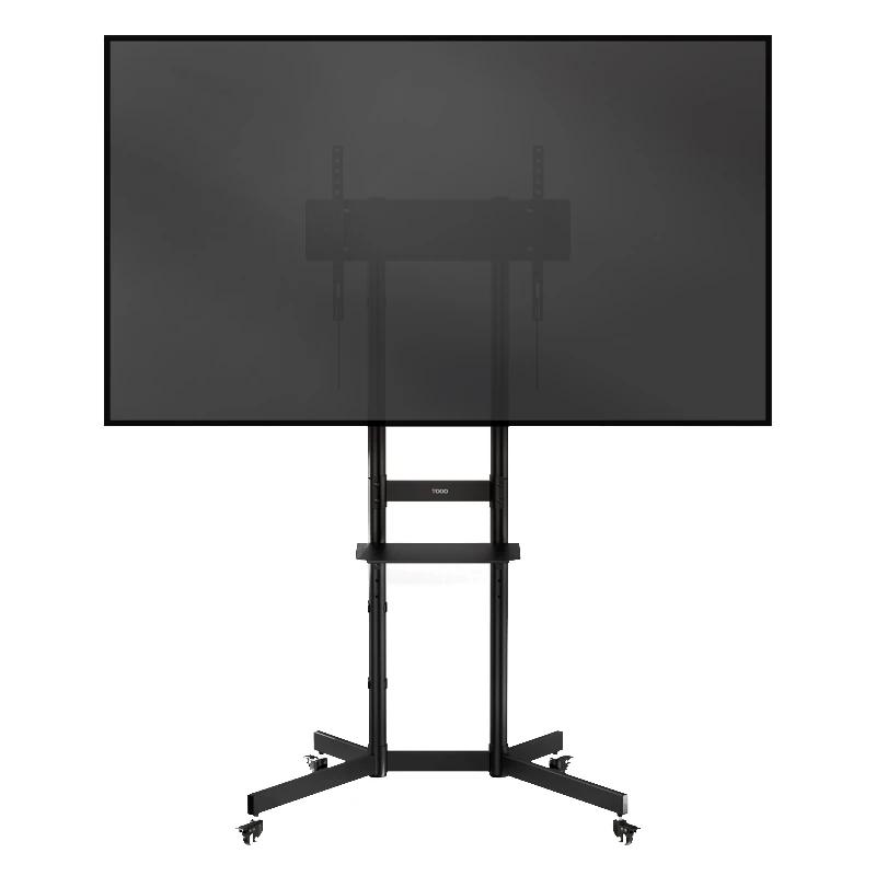 Tooq Soporte Suelo Ruedas "KEFRÉN" 37-70", Negro - Imagem de Detalhe 1