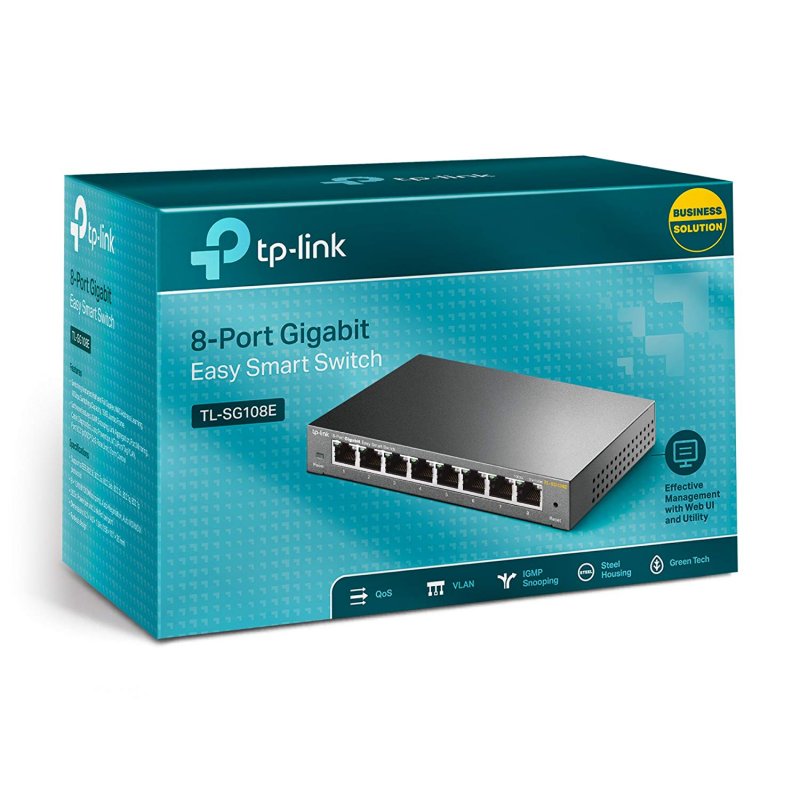 TP-LINK TL-SG108E Switch 8xGB - Imagem de Detalhe 15