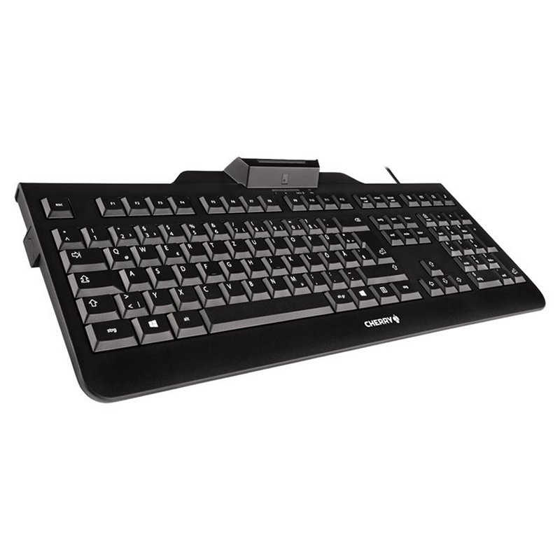 Cherry Teclado+leitor chip integrado (DNIe) Preto - Imagem de Detalhe 14