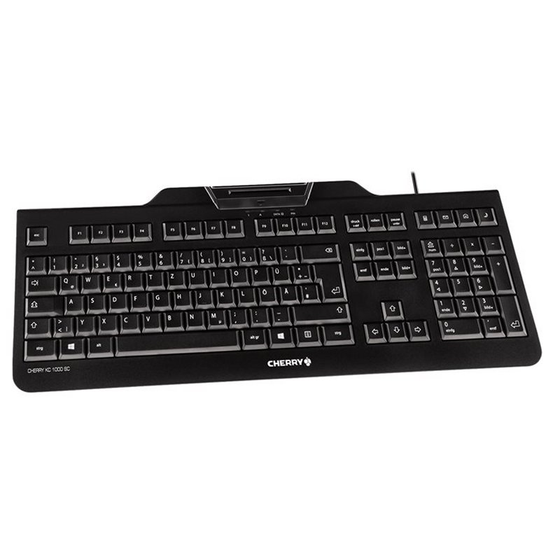 Cherry Teclado+leitor chip integrado (DNIe) Preto - Imagem de Detalhe 15