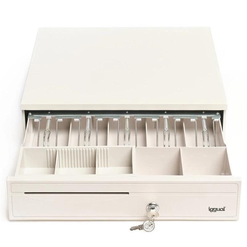 iggual Cajón portamonedas IRON-30W 42cm 5+5 branco - Imagem de Detalhe 15