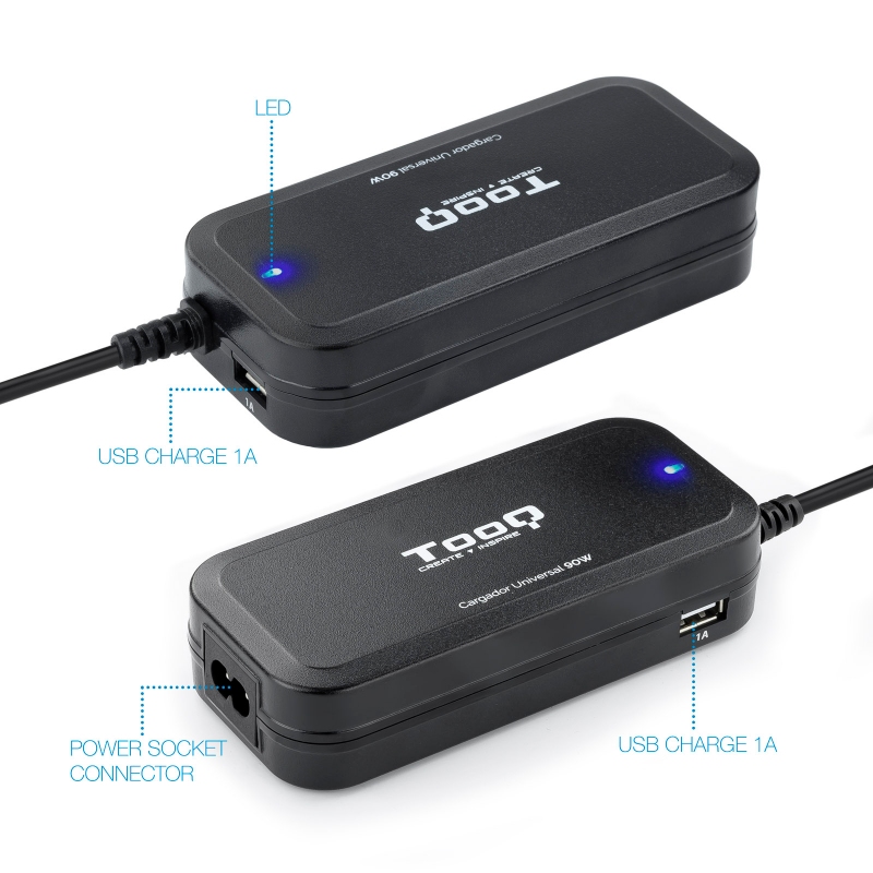 Tooq Carregador universal portátil automático 90w - Imagem de Detalhe 14
