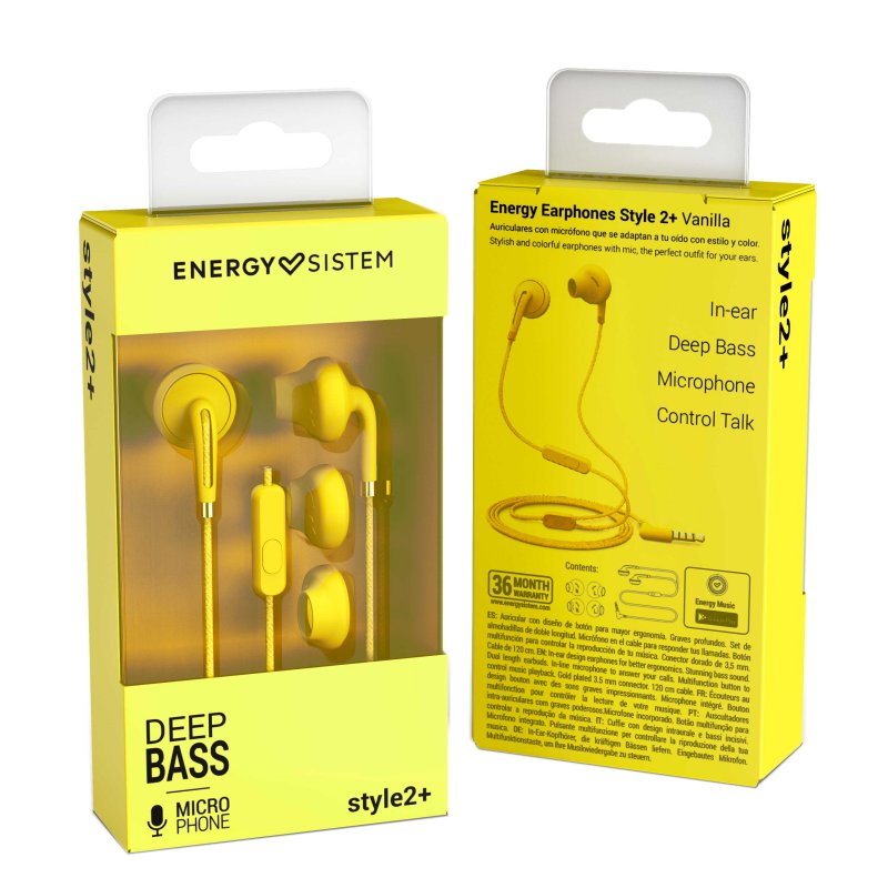 Energy Sistem Aur+Mic In ear Estilo 2+ Baunilha - Imagem de Detalhe 15
