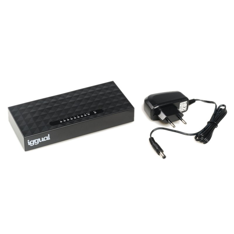 iggual Switch Gigabit 8 portas 1000 Mbps GES8000 - Imagem de Detalhe 15