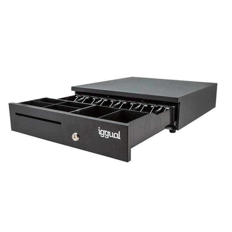 iggual Cajón Portamonedas IRON-35 42cm 5+6 preto - Imagem de Detalhe 30