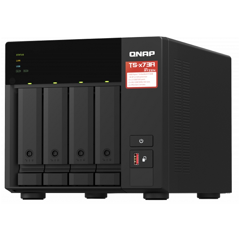 QNAP TS-473A-8G NAS 4XHDD-Bay 2x2.5GbE 4xUSB - Imagem de Detalhe 14