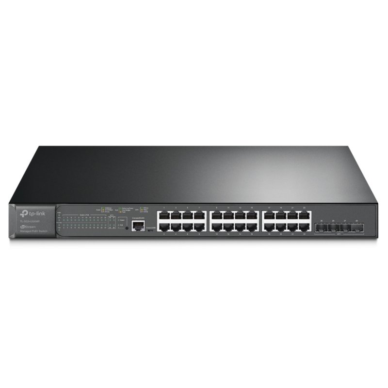 TP-Link SG3428XMP Switch L2 24xGb PoE+ 4Slots - Imagem de Detalhe 9