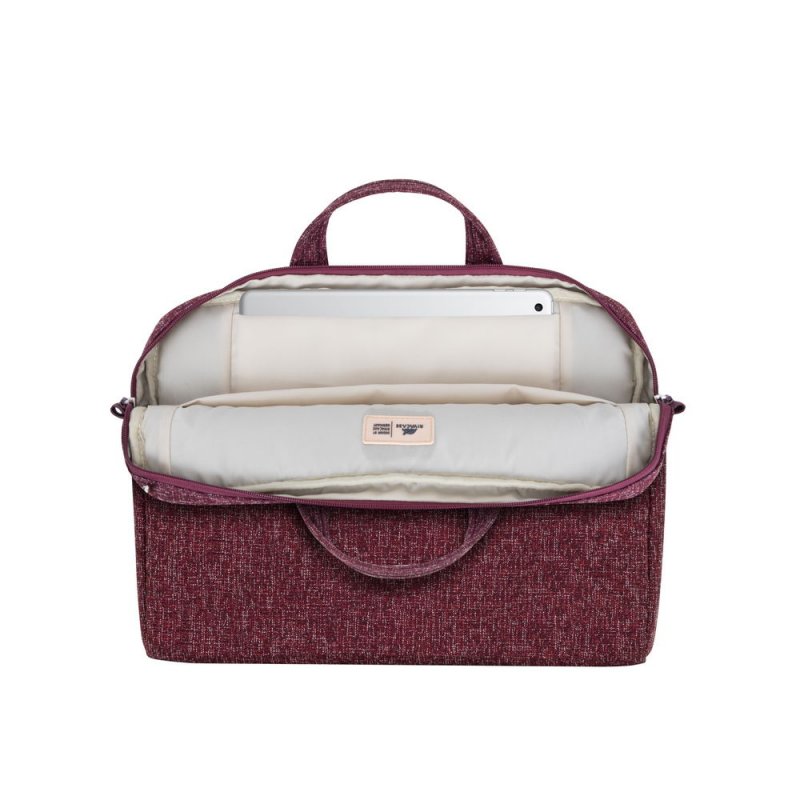 RIVACASE 7921 Maletim Burgundy Anvik 14" vermelho - Imagem de Detalhe 13