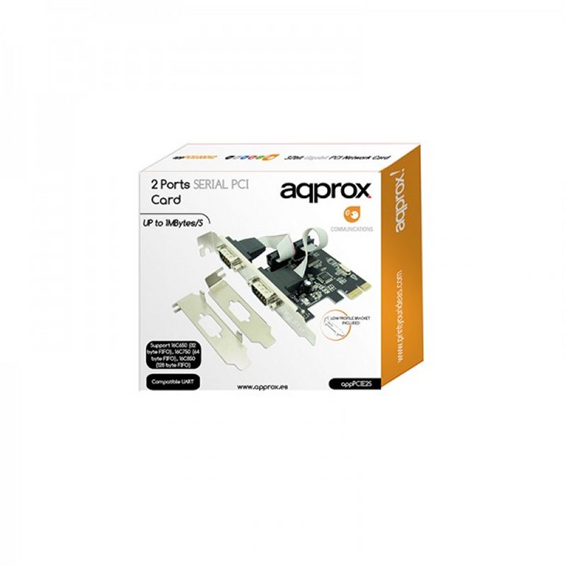approx! APPPCIE2S Tarj. Cont. 2 Série PCI-E LP&HP - Imagem de Detalhe 11