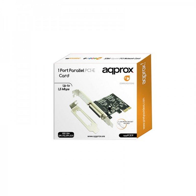 approx! APPPCIE1P Tarj. Cont. 1 Paralelo PCI-E LP&HP - Imagem de Detalhe 11