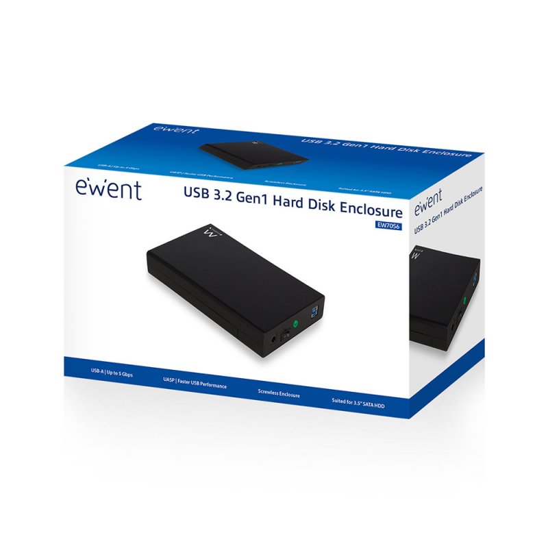 Ewent EW7056 Caixa externa 3.5" SATA para USB 3.0 - Imagem de Detalhe 18