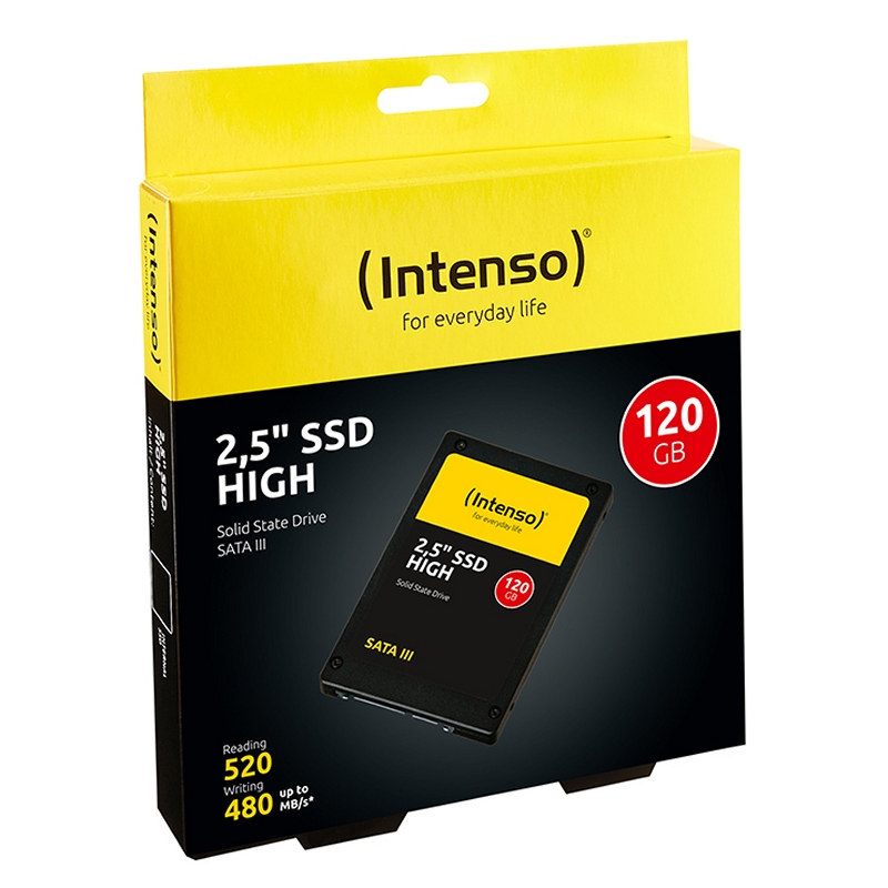 Intenso 3813430 HIGH SSD 120GB 2.5" Sata3 - Imagem de Detalhe 6