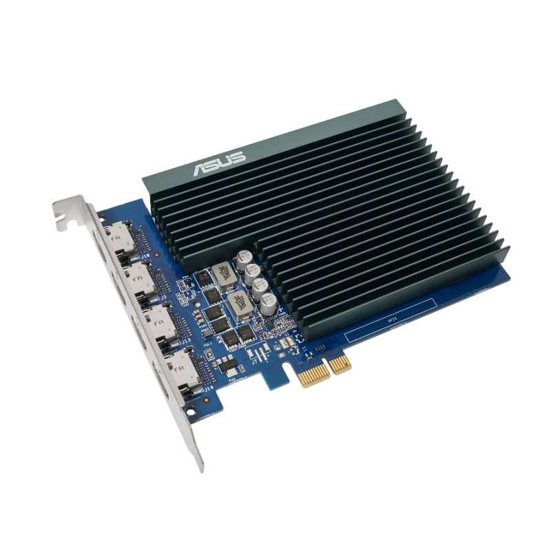 ASUS VGA NVIDIA GT 730 4H SL 2GD5 2GB 4 monitores - Imagem de Detalhe 12