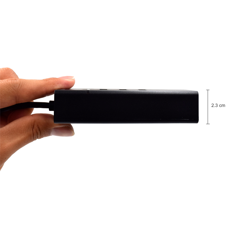 EWENT EW1141 Hub Tipo-C 3Pts.USB 3.1+1ponto. GIGABIT - Imagem de Detalhe 18