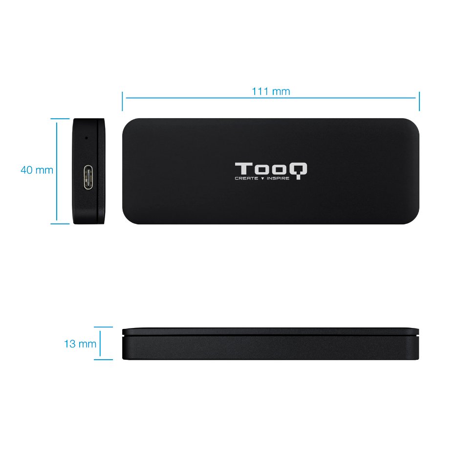 Tooq Caixa Externa para SSD M.2 NVMe PCIe - Imagem de Detalhe 17