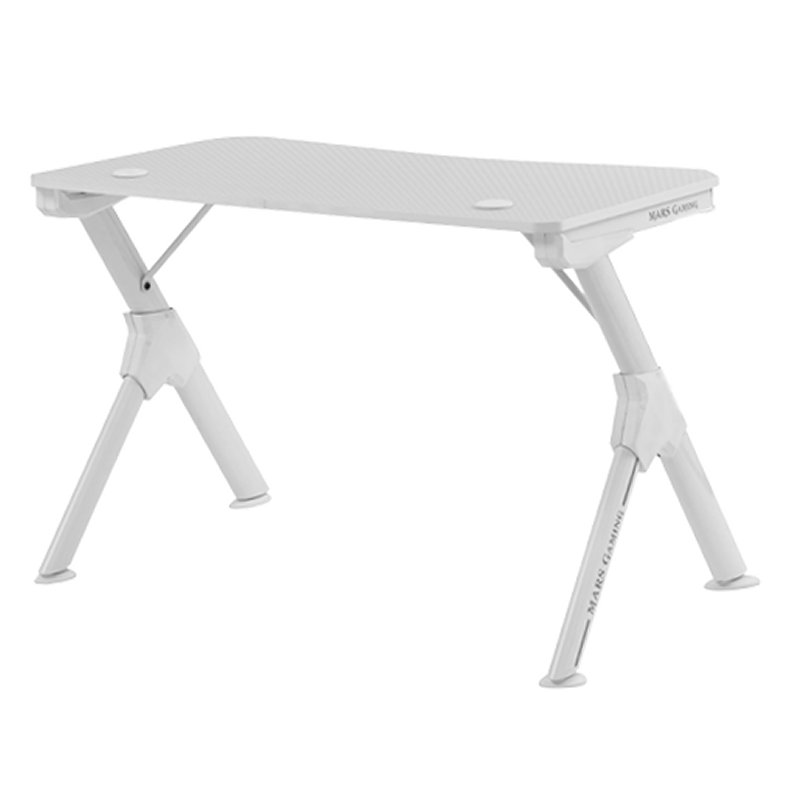 Mars Gaming Mesa MGD Gaming FIBRA DE CARBONO Branca - Imagem de Detalhe 6