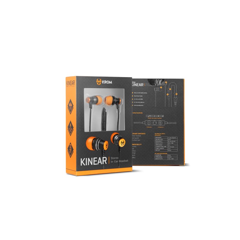 KROM Auriculares Gaming Kinear multiplataforma. - Imagem de Detalhe 18
