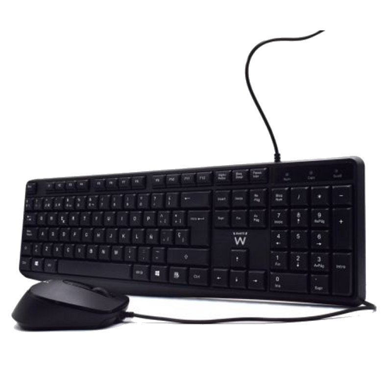 Ewent EW3006 kit teclado + rato de escritório silencioso - Imagem de Detalhe 21