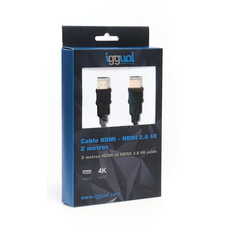 iggual Cabo HDMI - HDMI 2.0 4K 2 metros preto - Imagem de Detalhe 12