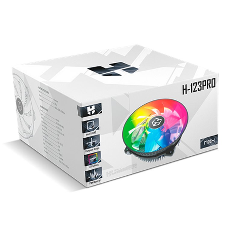 NOX Ventilador H-123 PRO PWM RGB - Imagem de Detalhe 18