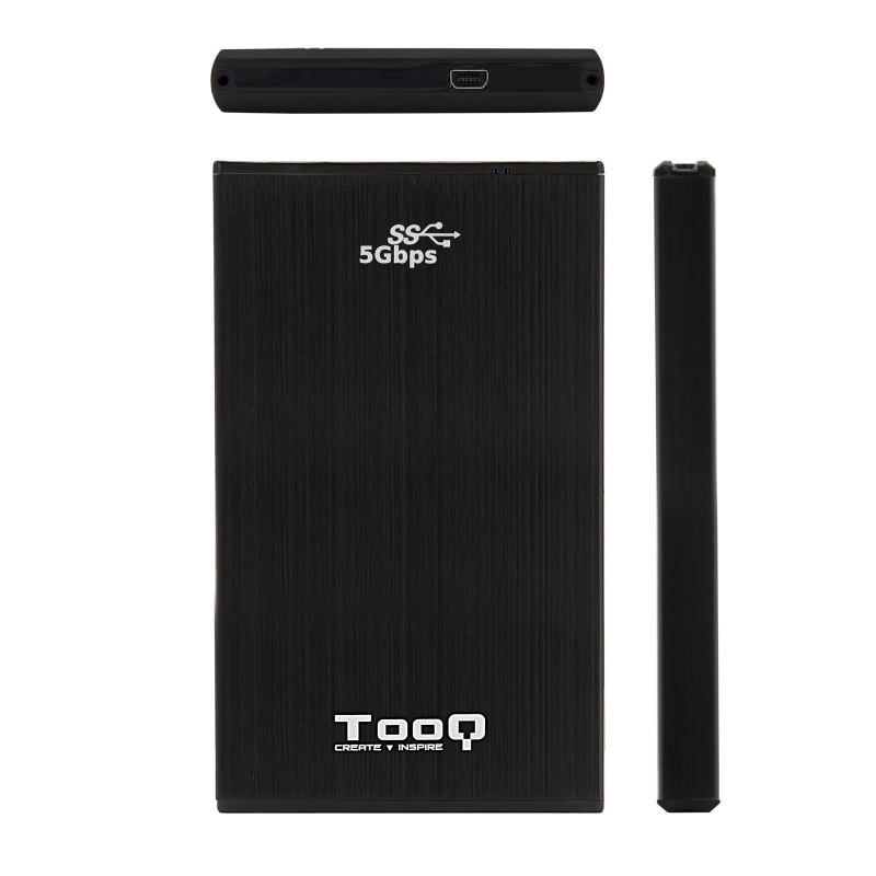 TooQ TQE-2522B caixa HD 2.5" SATA3 USB 3.0 Preta - Imagem de Detalhe 19