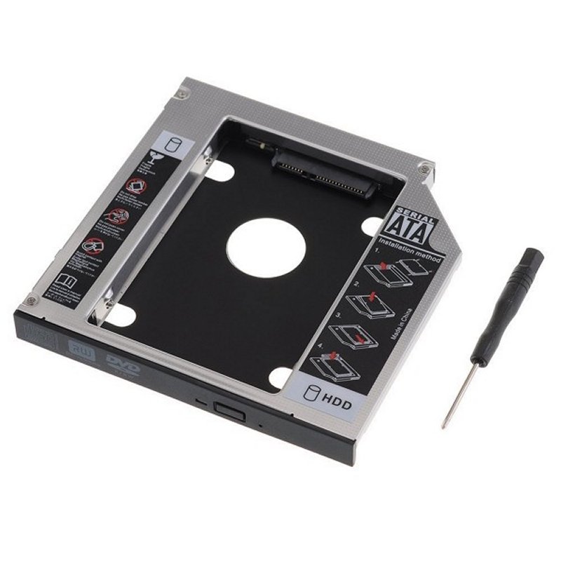 EWENT ADAP.HDD/SSD SATA PARA UNIDADE ÓPTICA 12.7mm - Imagem de Detalhe 20