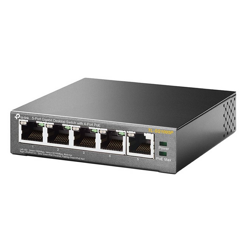 TP-LINK TL-SG1005P Switch 5xGB 4xPoE - Imagem de Detalhe 19
