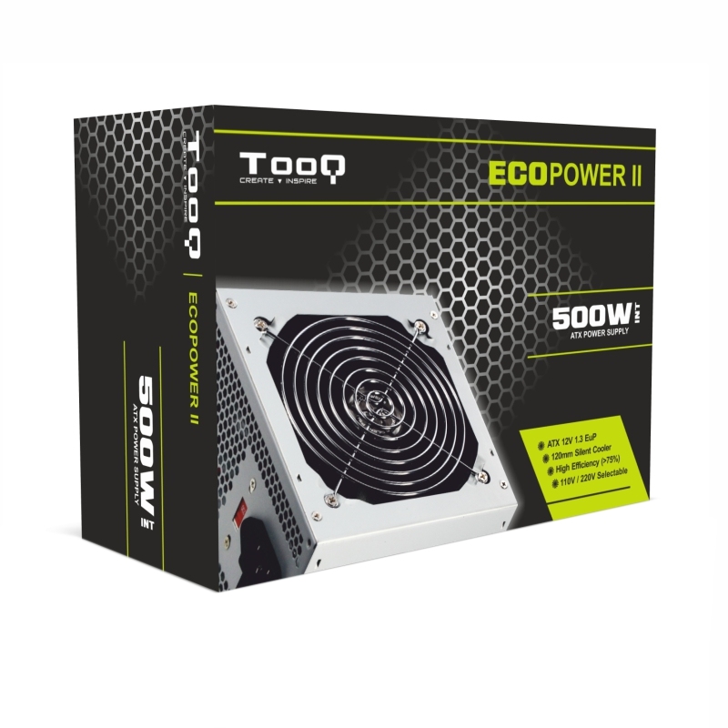 Tooq Fonte de Alimentação Bitensão TQEP-500S-INT 500W - Imagem de Detalhe 14
