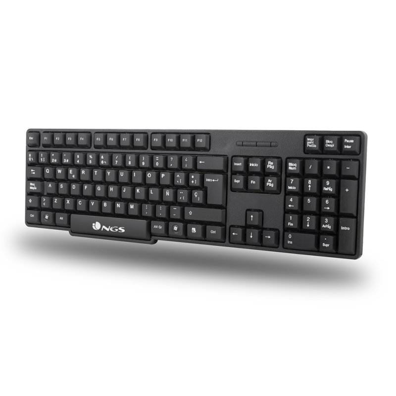 NGS EUPHORIAKIT TECL + RATÃO WIRELESS 2,4GHZ NEGRO - Imagem de Detalhe 14