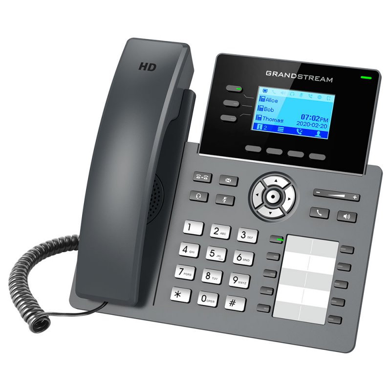 GrandStream IP Phone GRP2604P PoE 3 linhas AudioHD - Imagem de Detalhe 7
