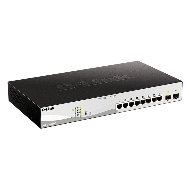 D-Link DGS-1210-10MP/E Switch 10Gb PoE+ 2xSFP 130W - Imagem de Detalhe 7