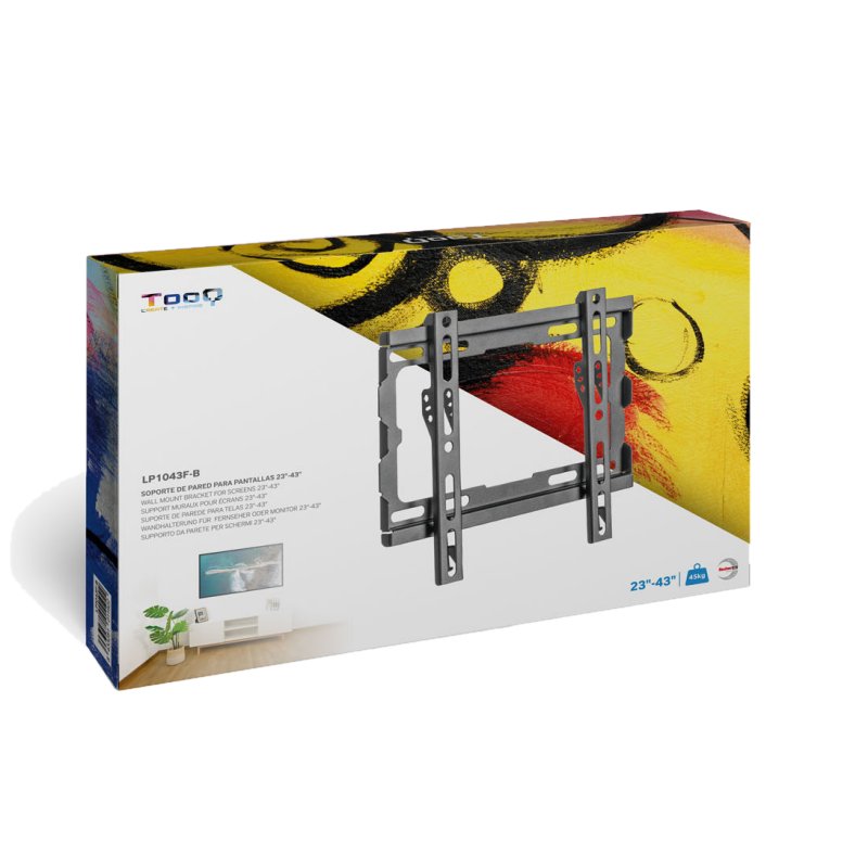 Tooq Suporte de parede LP1043F-B para ecrãs 23"-43" - Imagem de Detalhe 21