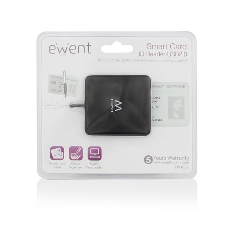 EWENT EW1052 Leitor de Cartões USB2 DNI/Saúde - Imagem de Detalhe 22